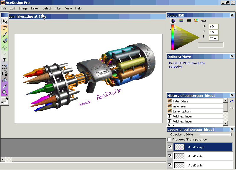 AceDesign 1 Pro Screenshot